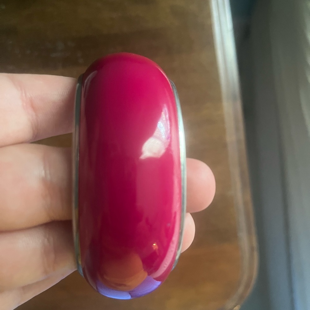 Vibrant Pink Bangle Bracelet